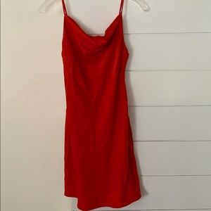 urban outfitters red dress